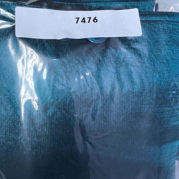 Chico's Women's Teal Blue Button Front Jacket with Pockets Size 2 - Picture 9 of 9